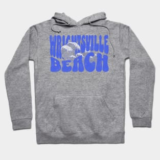 Wrightsville Beach, NC Summertime Vacationing Waves Hoodie